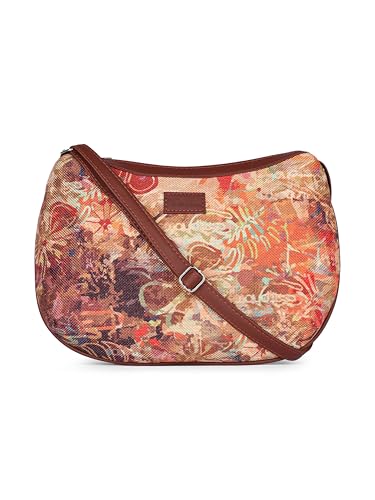 Image of ZOUK 100% PeTA Approved Vegan Leather Print Shoulder Bag for Women