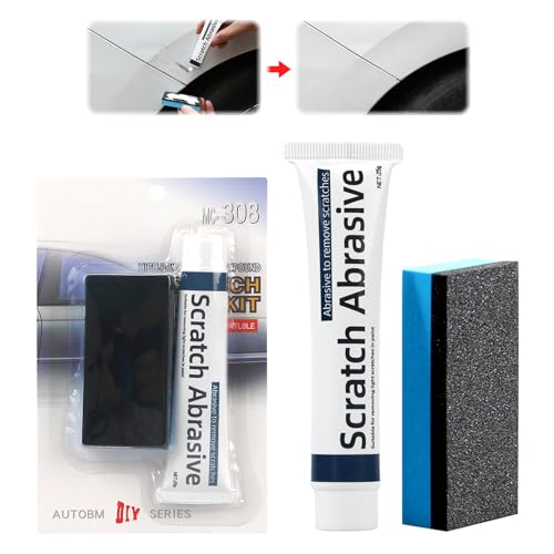 Repara Arañazos de Coche,Eliminador De Arañazos De Coche,Reparación De Arañazos De Coche,Pulimento para Arañazos De Coche,Car Scratch Removal Kit para Retocar Pintura y Oxidación por Desgaste