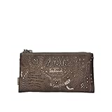 ✨ CARACTERÍSTICAS: Tipo de cierre: Lengüeta Y Cremallera; Bolsillos: Multiples Bolsillos En Interior; Tipo de asa: No tiene; Medidas (Largo x Alto x Ancho): 20cm/10cm/2cm; Composición interior: 70%PU-30%Polyester; Composición exterior: 100 % PU