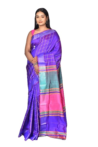 Women's Katan Silk Galani Saree, RAMSHYAM COLLECTION