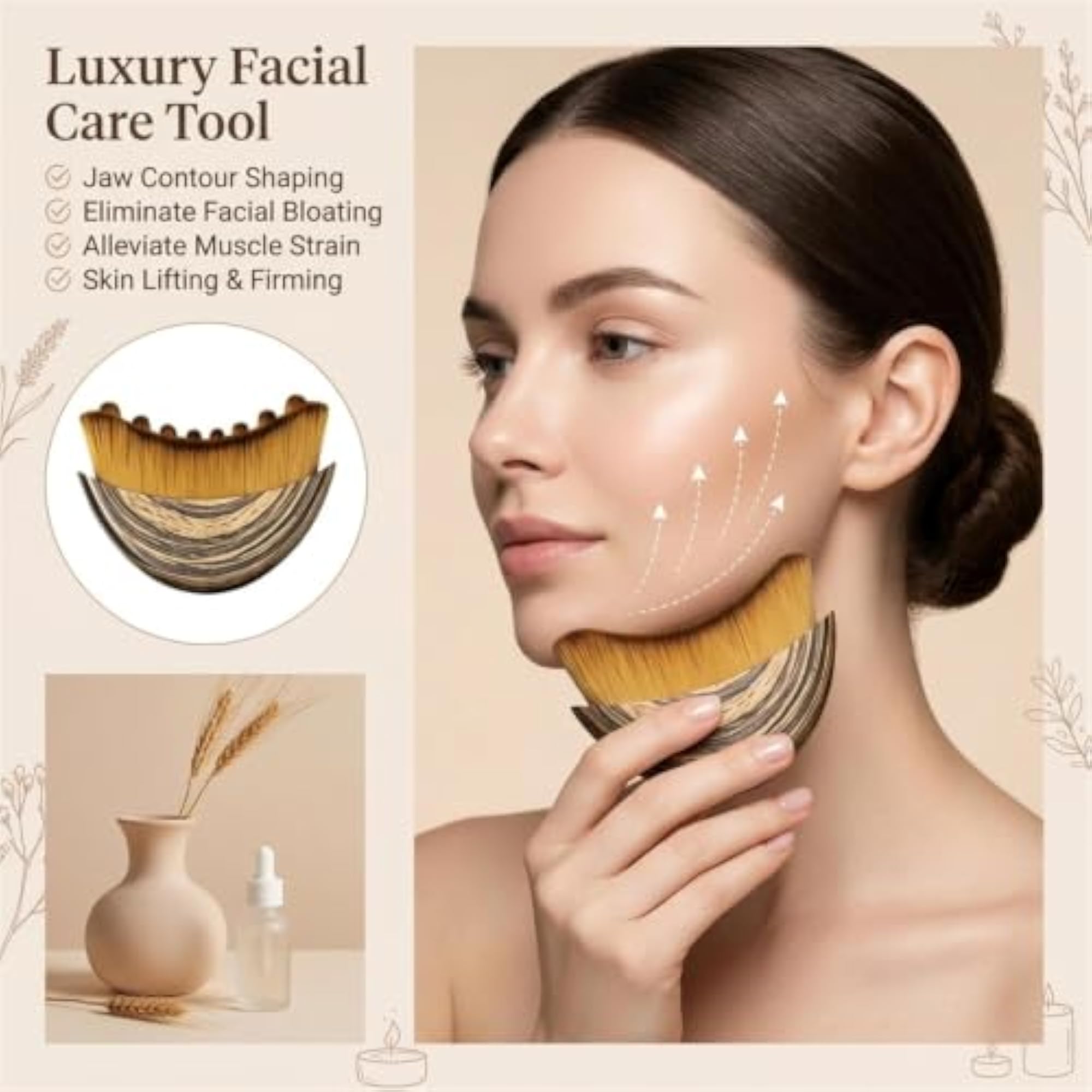 2PCS Dry Brushing Body Brush Set
