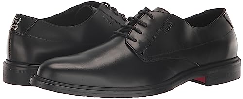 Image of Hugo Men's Kerr Shiny Leather Derby Dress Shoe
