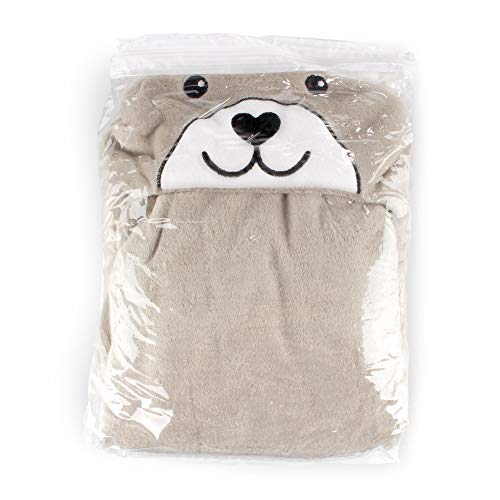 Image of BambooMN Super Soft Hooded Baby Bath Animal Towels - Cute Nursery Essentials Ages Newborn to Toddler - For Girls /Boys