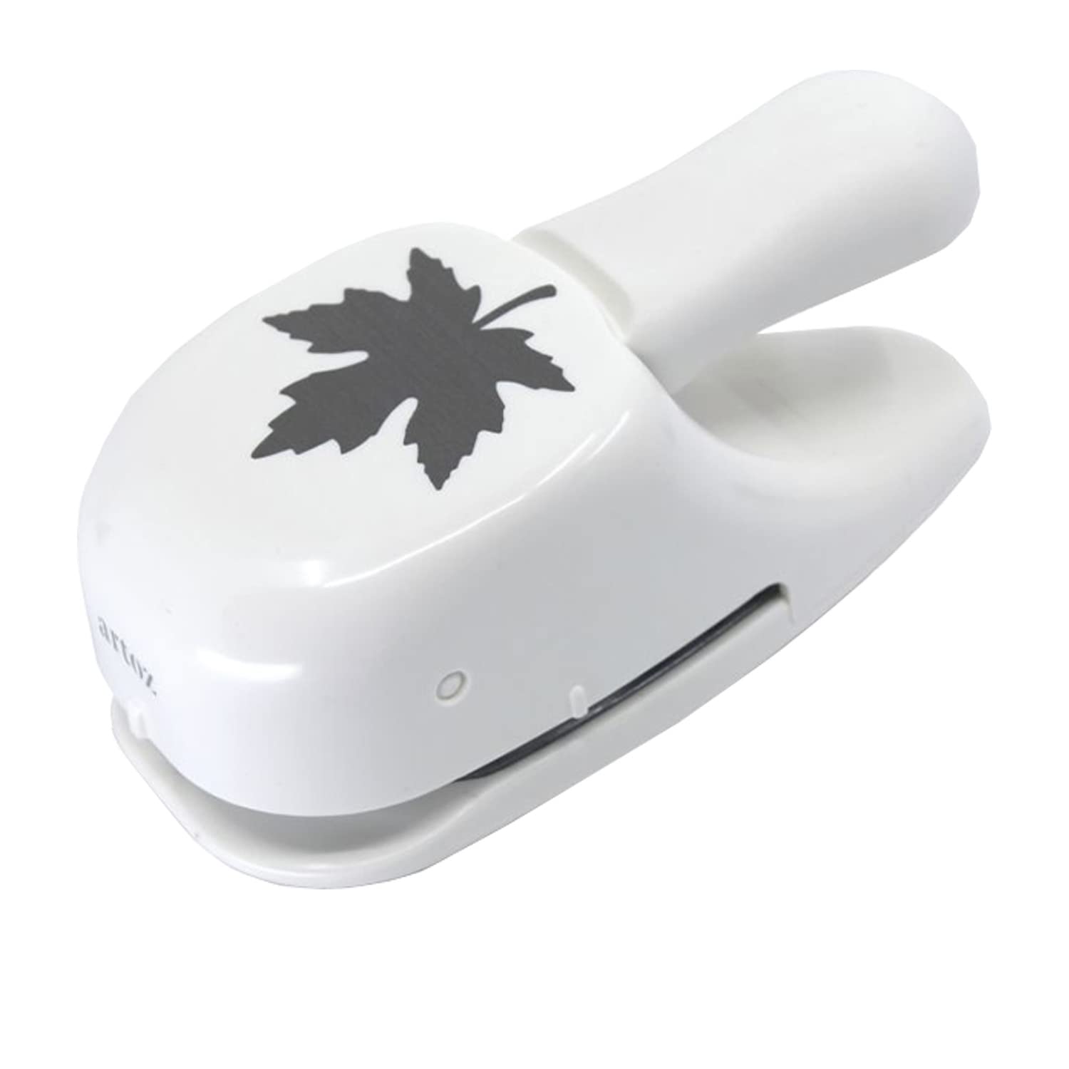 Artoz paper punch, card punch, "Maple leaf", 50mm, punch hole punch for card making for vouchers birthdays, Christmas