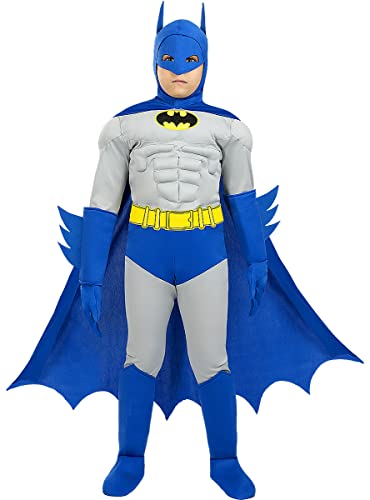 Funidelia | Disfraz Batman The Brave & the Bold deluxe para niño ▶ Caballero Oscuro,...