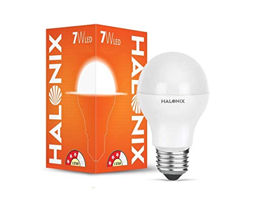 Image of Halonix Astron Plus Base E27 7-Watt LED Bulb (Warm White)
