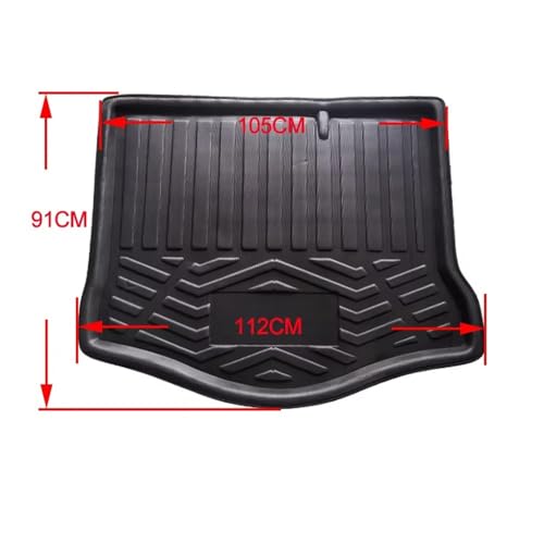 Tapis coffre pour Focus 2005-2011 MK2.5 revêtement de sol durable - 2