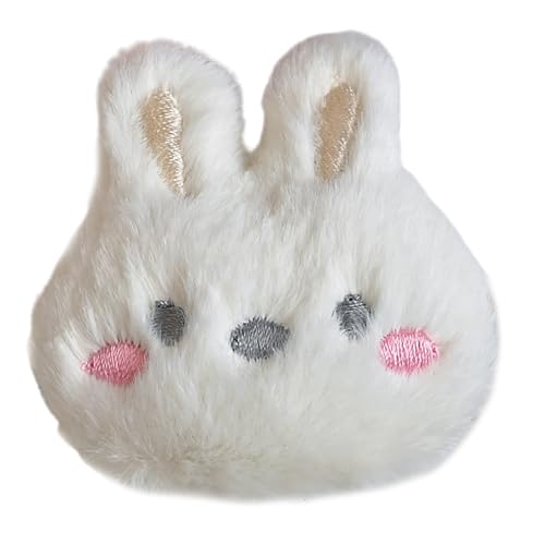 ウサギヘッドのぬいぐるみピン漫画服バッジスタイリッシュバックパックペンダントデコレーションバックパックチャームファッションアクセサリーティーンファッションアクセサリー