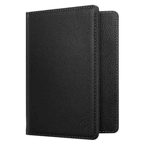 FINTIE RFID Blocking Passport Holder Wallet Cover
