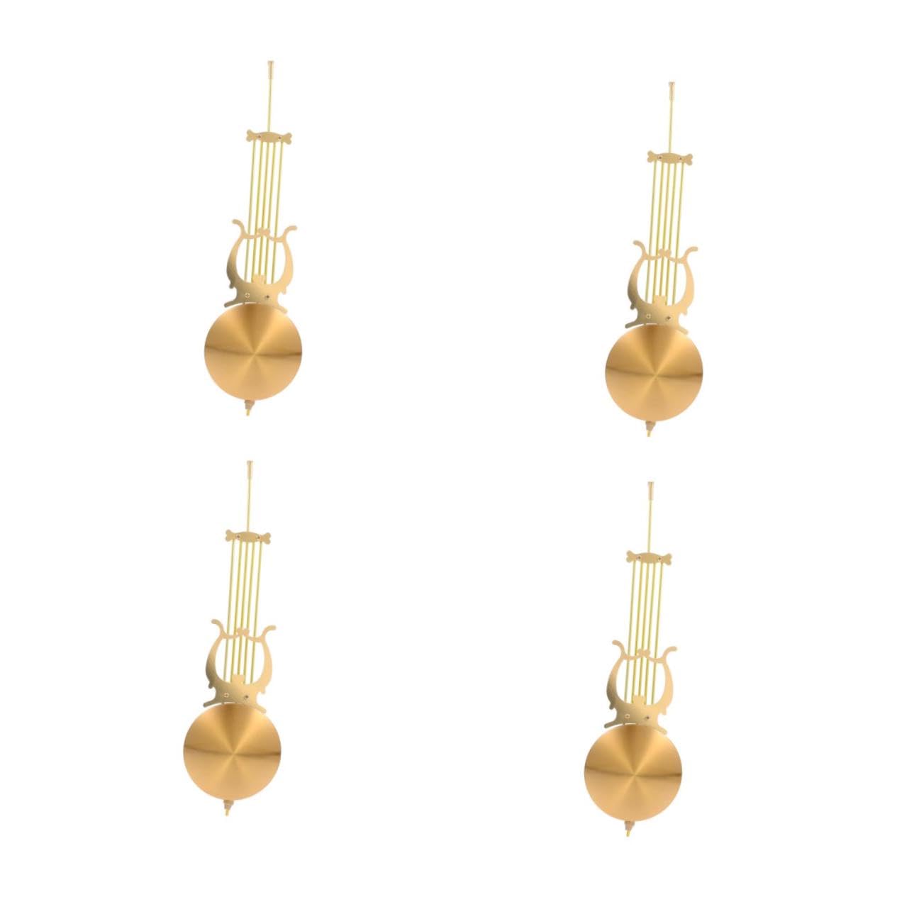 Horloge de réparation et création facile de pendule avec l'accessoire de remplacement 4 pièces