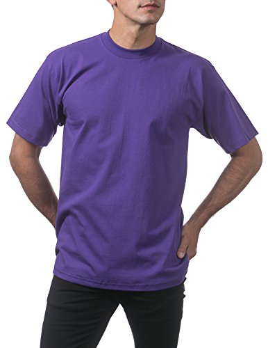 Image of Pro Club Men's 3-Pack Heavyweight Cotton Short Sleeve Crew Neck T-Shirt
