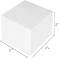 Vista 5 de Paquete de 50 cajas de regalo pequeñas, cajas de regalo de 2 x 2 x 2 pulgadas, cajas de regalo de papel blanco con tapas para regalos, manualidades