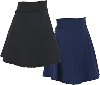 Kit 2 Short Saia Femininio Moda Evangelica Esportiva