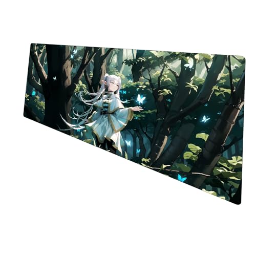 Anime Soso No Frieren,Frieren: Beyond Journey’s End Mouse Pad - 35.4*15.75in Large Gaming Mouse Pad -XL Gaming Mouse Pad - High-Performance, Precise Positioning, Comfortable Feel - Recommended By Espo