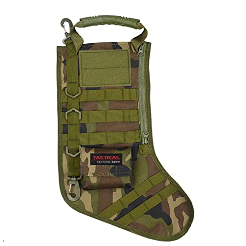 Tactical Scorpion Gear MOLLE Christmas Stocking Decoration US Camouflage - Color Choices