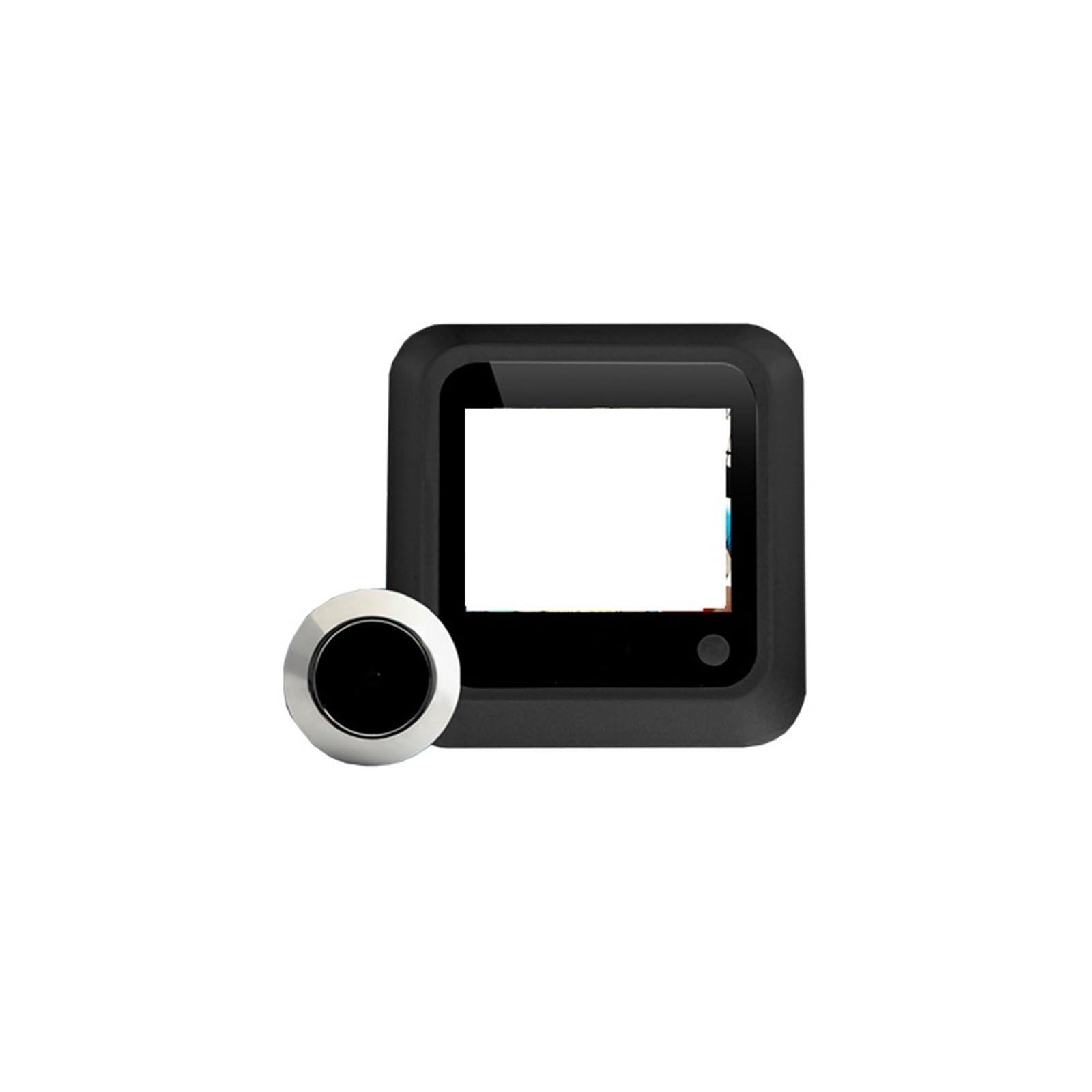 Sonnette écran LCD 2.4" et caméra grand angle 120° pour identification nette