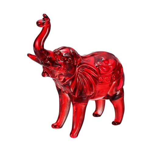 Figurine éléphant en cristal ciselé le cadeau de bureau et maison idéal