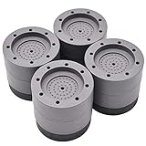 Vibrationsdämpfer, Xiuyer 4pcs Waschmaschine Schwingungsdämpfer, Waschmaschine Fußpolster, 6cm Antirutschmatte Vibrationsdämpfer, Universal Vibrationsdämpfer für Trockner