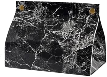 Leather Marble Tissue Box Household Paper Towel Bag Table Napkin Storage Set(D) image 5