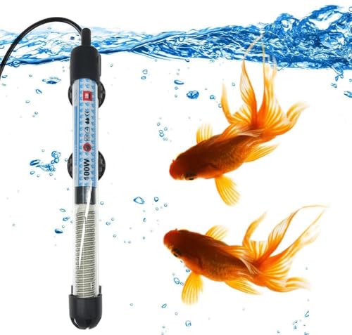 سخان حوض السمك الاوتوماتيكي بالكامل من كيك ات مع مقبض للتحكم...