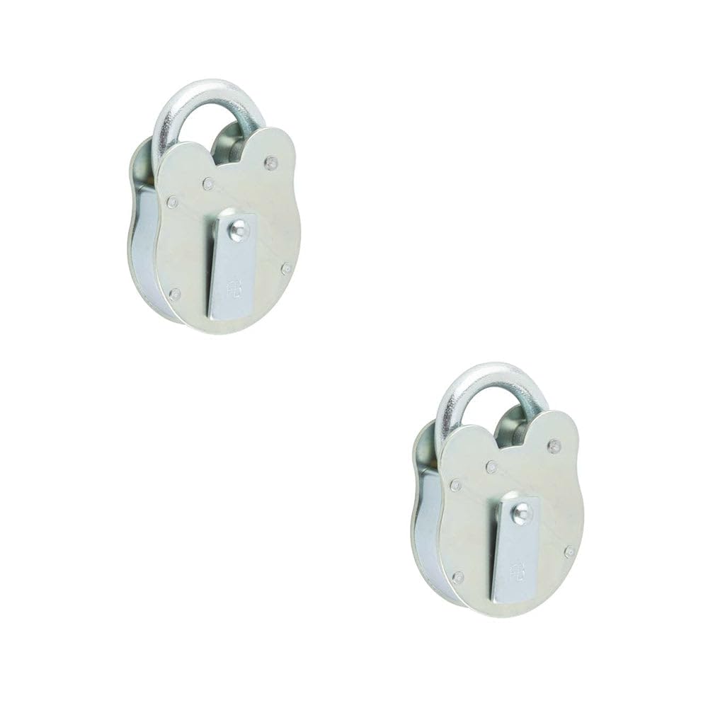 Loops Zinc Plated 2 Pack High-Security Fire Brigade Fb Padlocks For Ultimate Protection