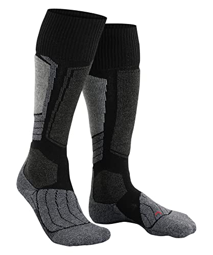 Image of FALKE Women's SK1 Comfort Ski Socks, Thick, Quick Dry, Merino Wool Silk, 1 Pair