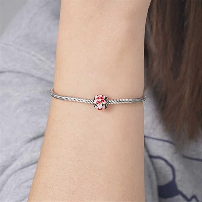 XinYouZhi 925 Sterling Silver Charms for Pandora Bracelets and Necklaces Princess Dress Heart Bear Beads Dangle Pendants Jewelry Birthday Charms for Women Mothers Day Gift - Image 4