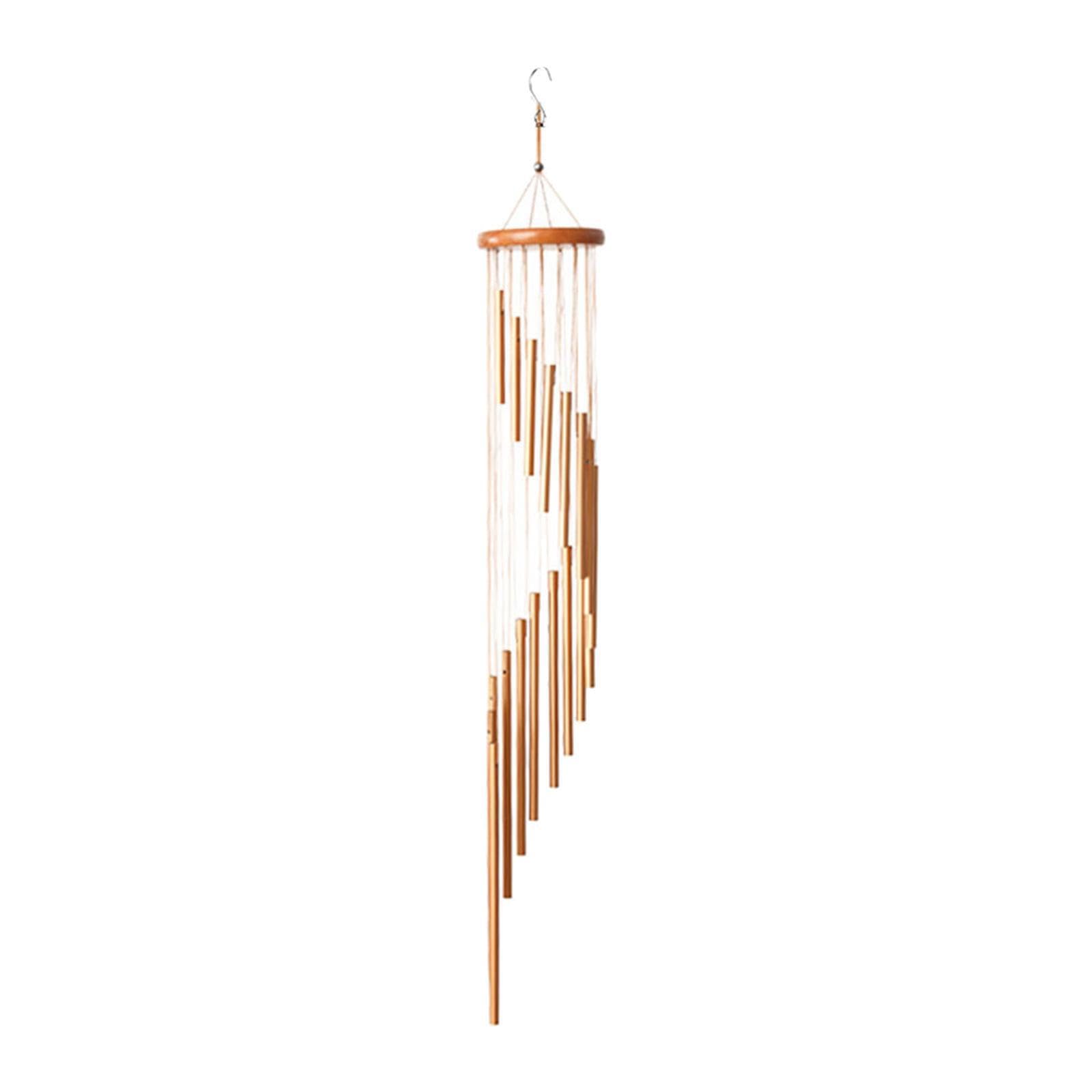 Twisaxc Enchanting Wind Chimes Outdoor 18 Tubes Elevate Outdoor Spaces With Beautiful Melodies Gardens And Patios Windchimes Wind Chimes For Outside Large Garden Patio Decoration