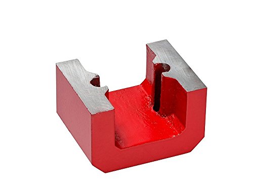 Aimant Fer à Cheval Alnico Rouge - 18kg Force De Portance - Pour Usage Industriel Et Bricolage