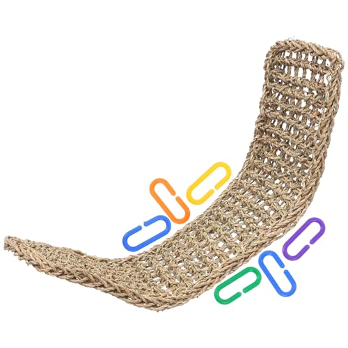 YARNOW Juguetes De Hamaca para Pájaros Soporte De Hamaca Colgante Juguete Trepador para Loros Soporte Divertido para Periquitos Columpio para Cacatúas