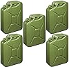 5 x Benzinkanister Grün Kanister 20L Reservekanister UN Dieselkanister