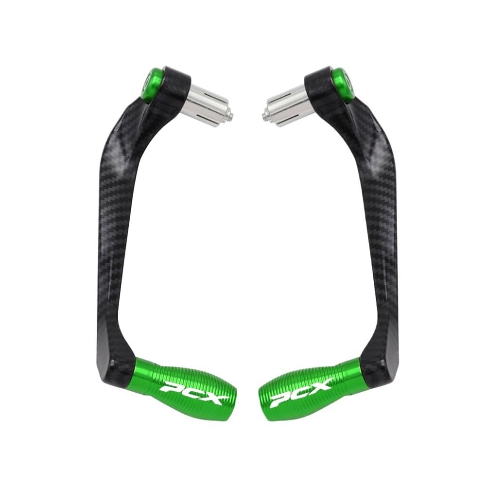 Protège-mains Pour Guidon Moto Universel 7/8" (22 Mm) - Pour Leviers De Frein Et D'embrayage - Compatible Honda PCX 125/150/160 - Aluminium CNC - 6
