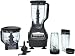Frullatore/robot da cucina con base 1500w, brocca da 72oz, ciotola per robot da cucina da 64oz, tazza per frullato da 16oz, pasta, ecc.