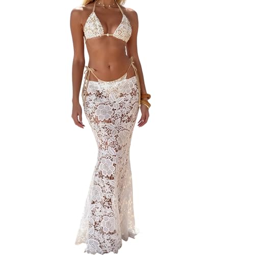 Maillot de bain deux pièces dentelle femme bikini sport réglable surf volley
