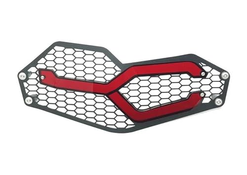 Grille protection phare motos F900GS Adventure 2024 2025 rouge