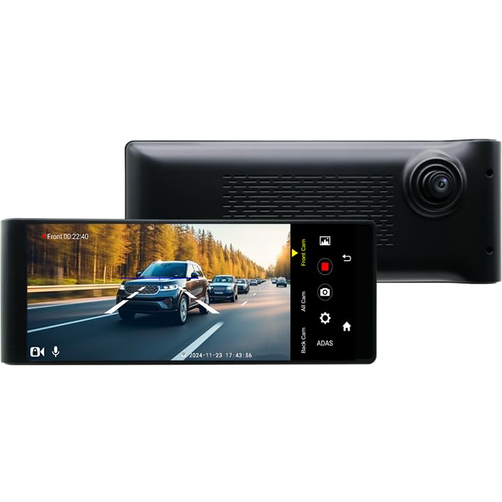 GPS Camping Car 7 Pouces NaviPro DVR, Dashcam - Caméra de Route intégrée, Europe + Maroc, Aires De Camping - Mise A Jour Gratuite A Vie
