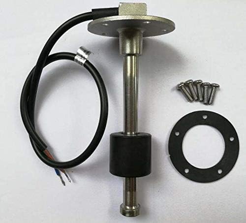 JZ Marine Boat Truck RV Fuel Water Tank Level Sensor Sending Unit 240-33ohms 304SS