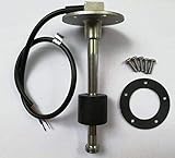JZ Marine Boat Truck RV Fuel Water Tank Level Sensor Sending Unit 0-190ohms 304SS (600)