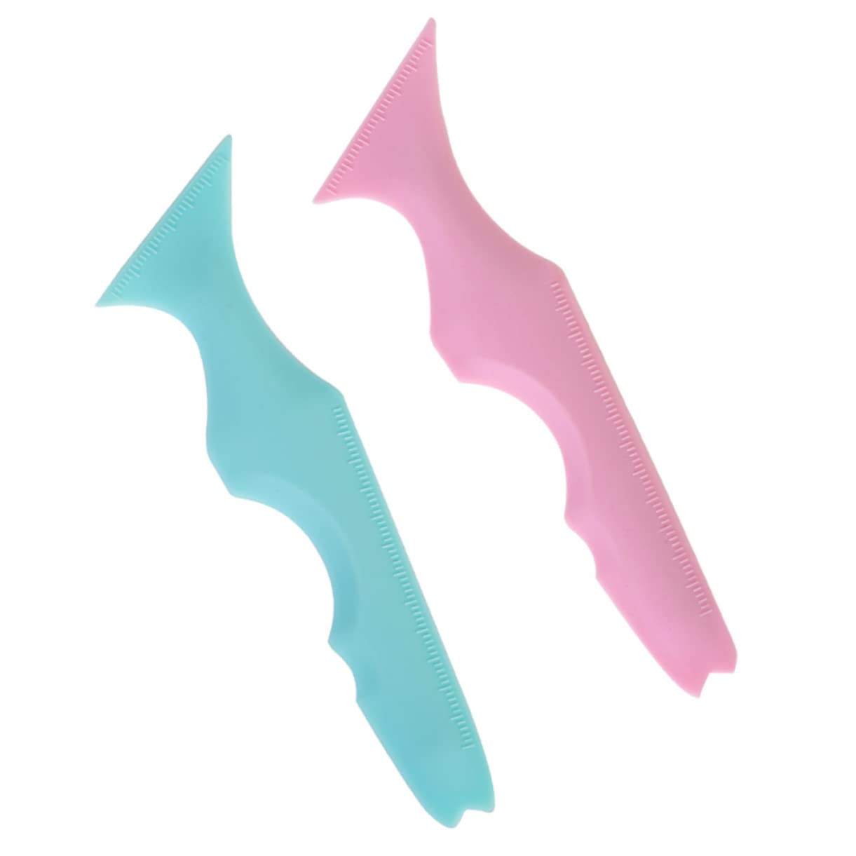 POPETPOP 10pezzi Stencil Per Eyeliner in Silicone Riutilizzabili Strumenti Multifunzionali Per Applicazione Eyeliner e Del Rossetto Per Principianti e Professionisti