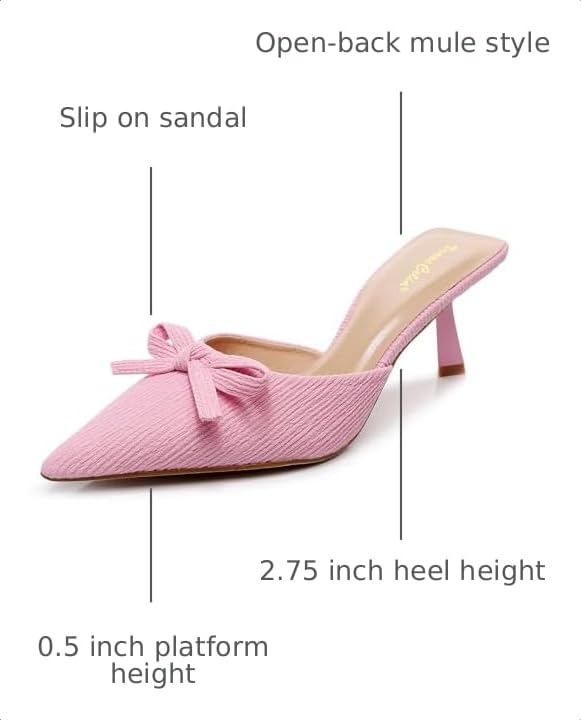 Image of VenusCelia Women's Summer-Time Dress Pump Heeled Sandal