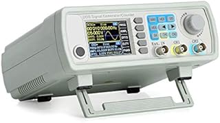 Koolertron Upgraded 15MHz DDS Signal Generator Counter,High Precision Dual-Channel Arbitrary Waveform Function Generator Frequency Meter 200MSa/s (15MHz)