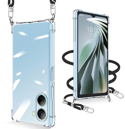Amazon.co.jp: ZTE Libero 5G IV ケース クリア ショルダー