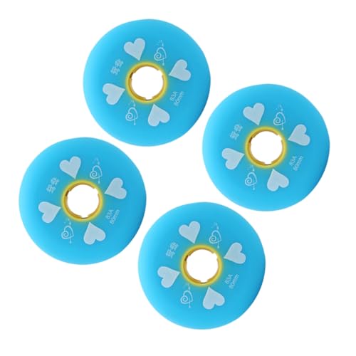 Toddmomy Skate Wheels Replacement Set 4pcs Small Roller Skate Wheels for Enhanced Stability Comfort