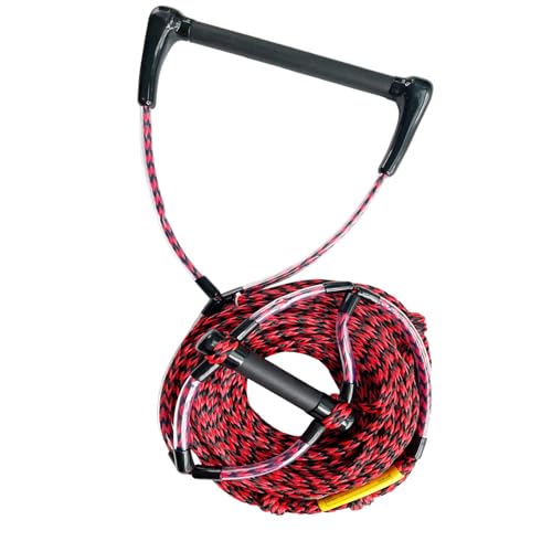 Image of VELURA Water Ski Rope Portable Multifunctional for Kneeboard Water Skiing Wakeboard 75FT|1 Water Ski Rope|Ropes & Handles| Water Sports |Sporting Goods