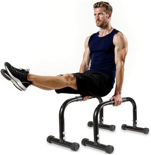 TYB Push Up Bars Strength Training - Workout Stands With Ergonomic Push-up Bracket Board with Anti-Slip Sturdy Structure Portable for Home Fitness...