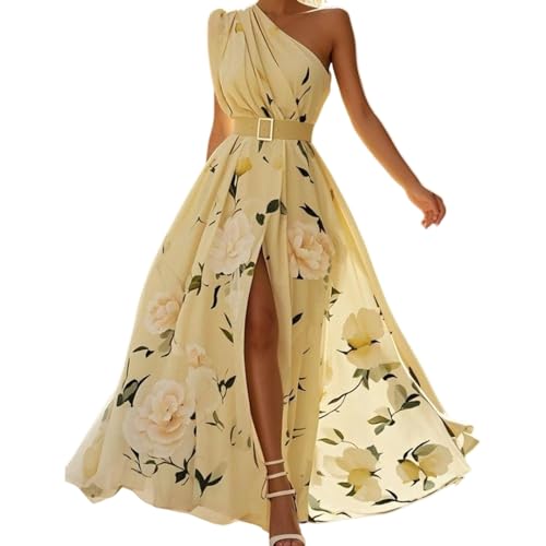 Robe infroissable pour soirée avec impression numérique brillante