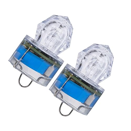 OHPHCALL Led Underwater Lights 2pcs Night Fishing Lights for Lure Lamp for Deep and Night Fishing Random