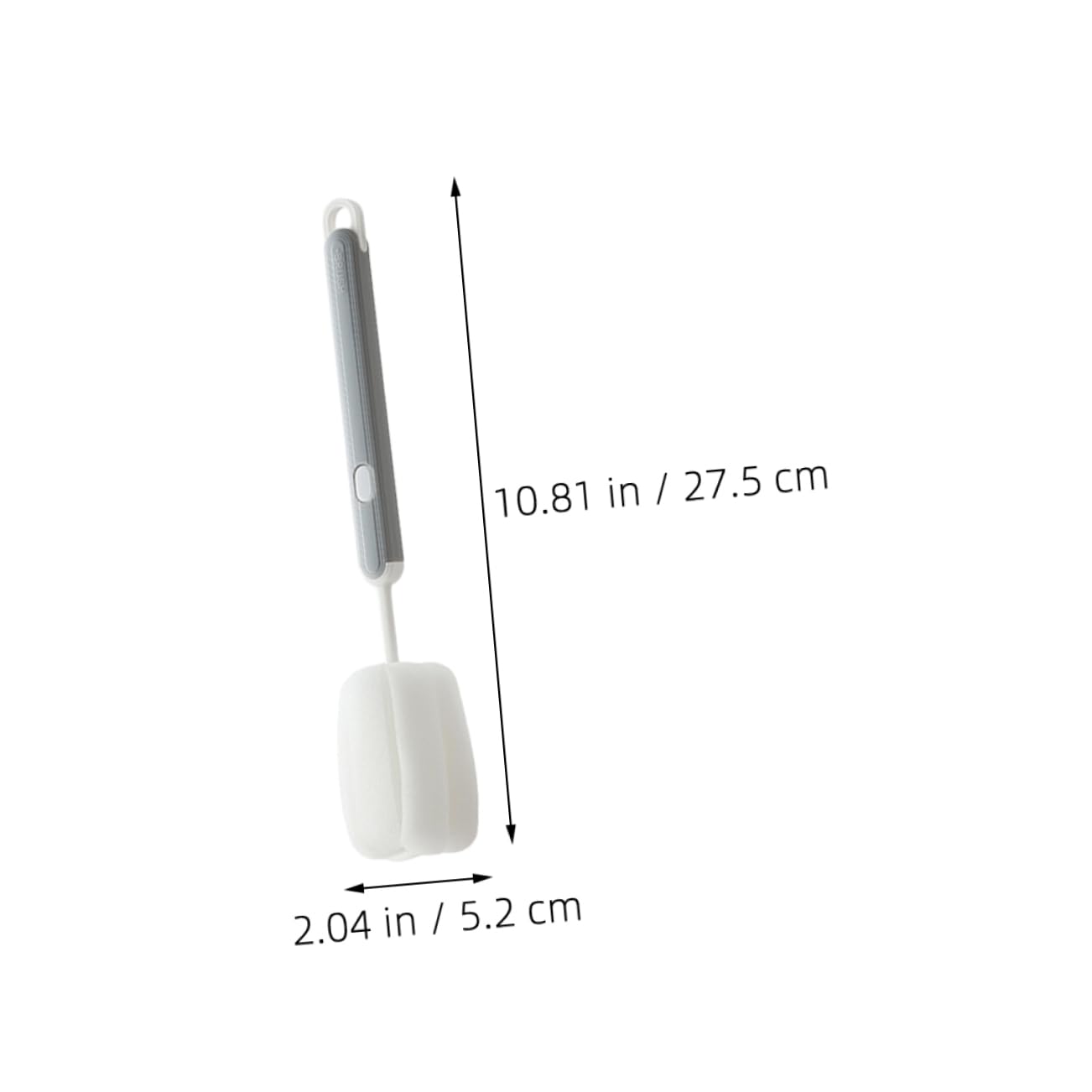 Unomor Gentle Pp Sponge Brush Set 5pc Bottle Cleaner for Water Bottle Milk Cup Scrubbing