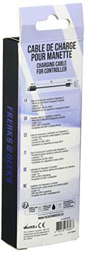 Freaks and Geeks - Cable De Carga 3M Tipo C Para Ps5 (PlayStation 5) - imagen 2