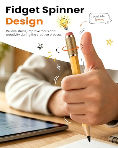 22% Off OMOTON Stylus Pen with Fidget Spinner for iPad - Image 3